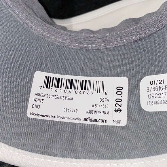 Adidas visor - Picture 4 of 4